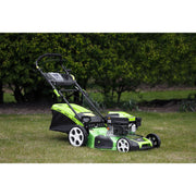 Dellonda 144cc 18"/46cm Self-Propelled Petrol Lawnmower - 4-Stroke Dellonda  - Dynamic Drive