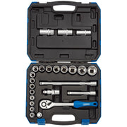 Draper Metric Socket Set, 1/2" Sq. Dr. (24 Piece) 16362 Draper - Dynamic Drive