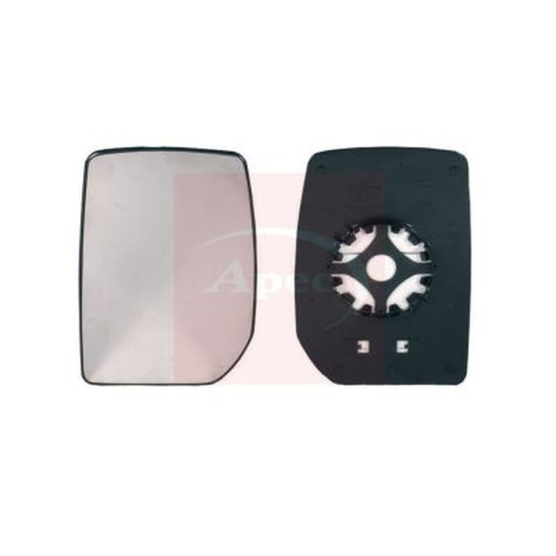 Apec Exterior Wing Mirror Glass Left fits Ford Transit 2000-2014