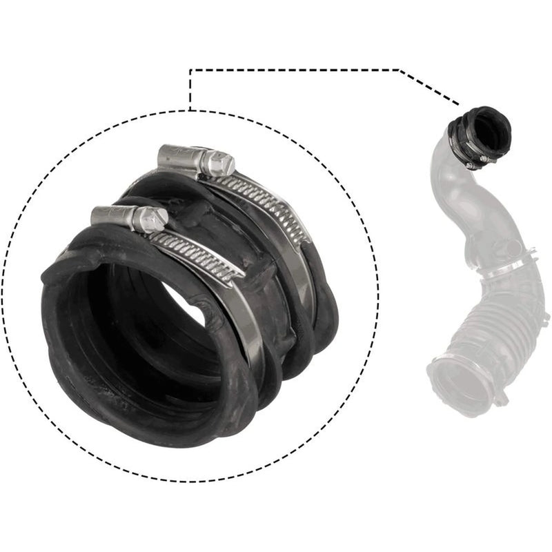 Gates Air Supply Hose 55mm NBR (nitrile butadiene rubber) fits Ford Transit V363