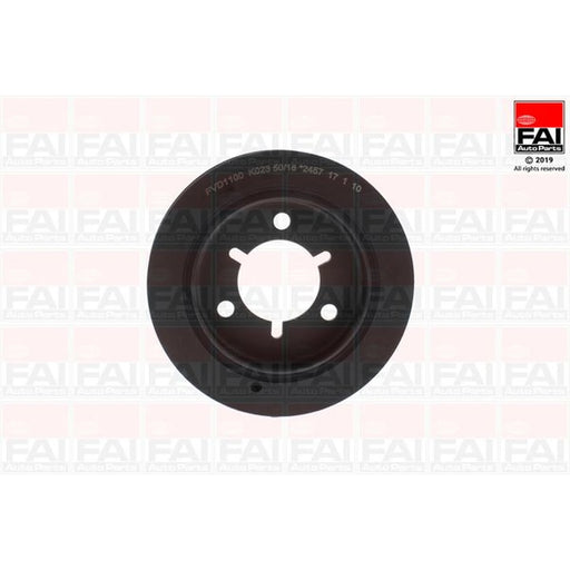 FAI Crank Shaft Belt Pulley fits Citroën Berlingo / Berlingo First 2000-2011 1.6
