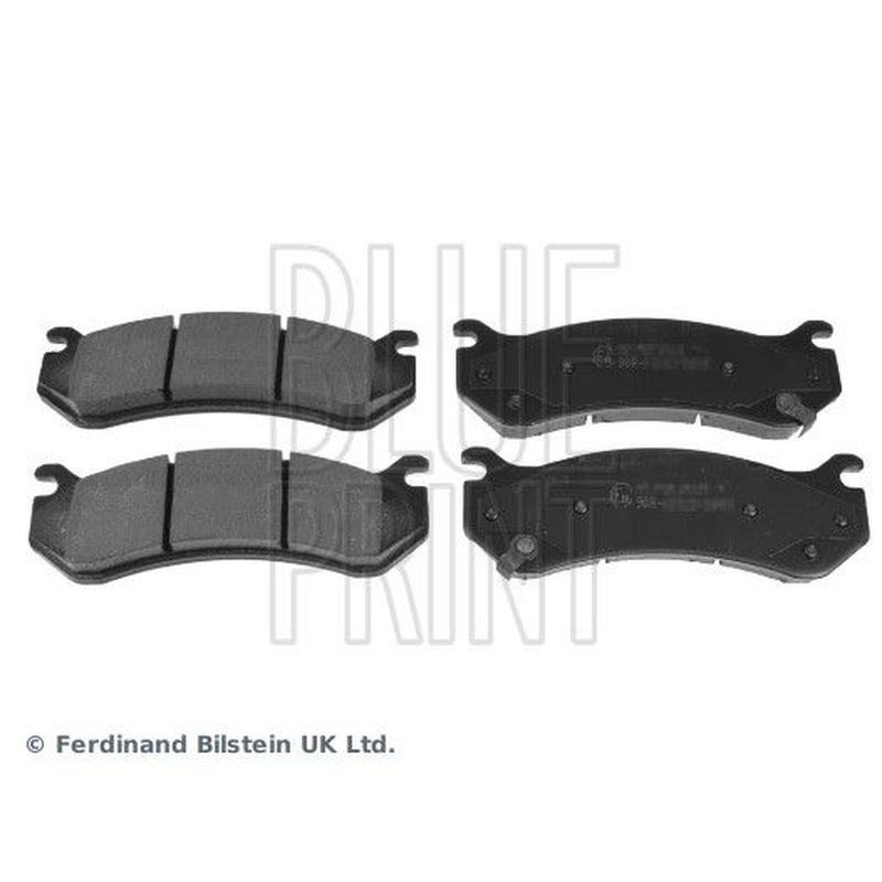Blue Print Rear Brake Pad Set fits Hummer H2 Closed Off-Road Vehicle 2003-2004