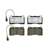 Brembo 4 x Front Brake Pad Set fits Alfa Romeo 156 Sportwagon 2004-2006 1.9