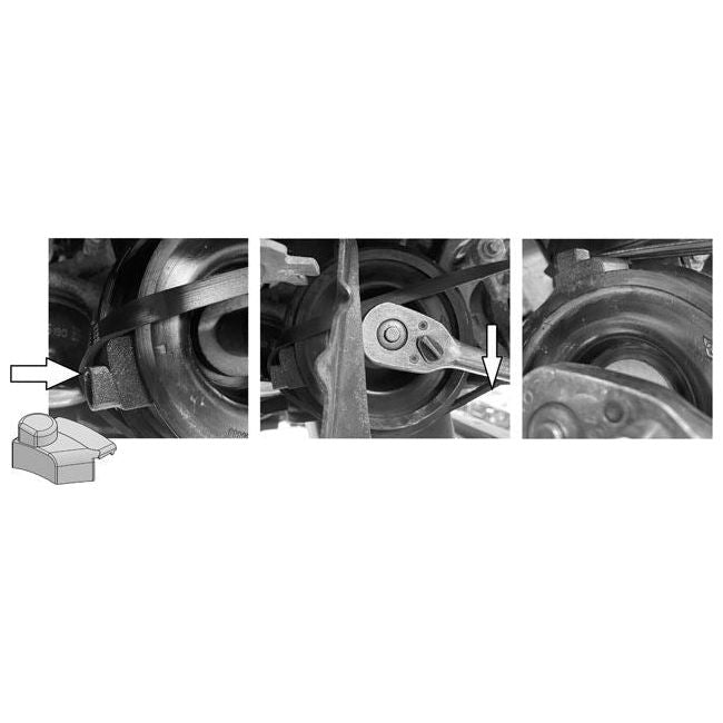 Laser Stretchy Belt Installation Tool - for Renault 1.2L Petrol 8637 Laser - Dynamic Drive