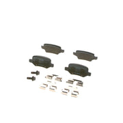 Bosch Front & Rear Pads fits Mercedes-Benz A-Class 2004-2012