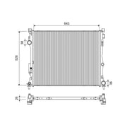 Valeo Engine Radiator 701307