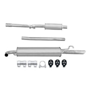 Hella End Silencer Rear fits Fiat Seicento / 600 1998-2010 1.1