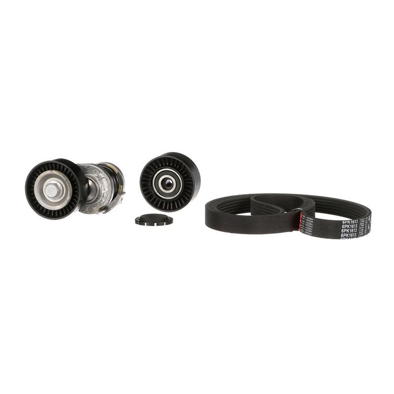 Gates V-Ribbed Belt Set fits Audi A4 B6 2000-2004 1.9