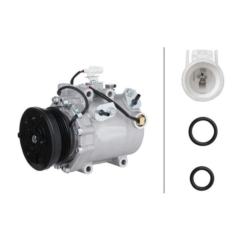 Hella Air Conditioning Compressor fits Suzuki Swift III 2005-2015 1.3 1.5 1.6