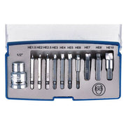 Laser Damaged Cap Head Bolt/Screw Extractor Set 11pc 6845 Laser - Dynamic Drive