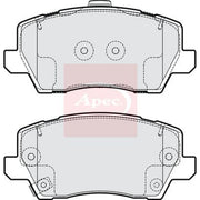 Apec Front Brake Pad Set fits Kia Picanto III 2017-2018 1.0 1.2
