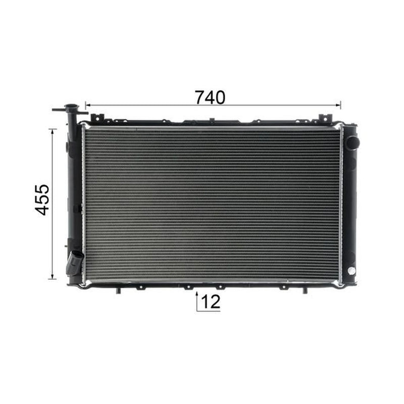Mahle Engine Radiator fits Nissan Patrol Gr 1988-1998 2.8