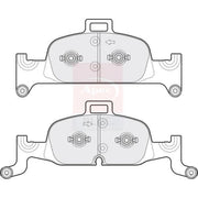 Apec Front Brake Pad Set PD3785