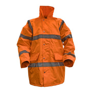 Worksafe Worksafe Hi-Vis Orange Jacket with Quilted Lining - Large 806LO Worksafe - Dynamic Drive