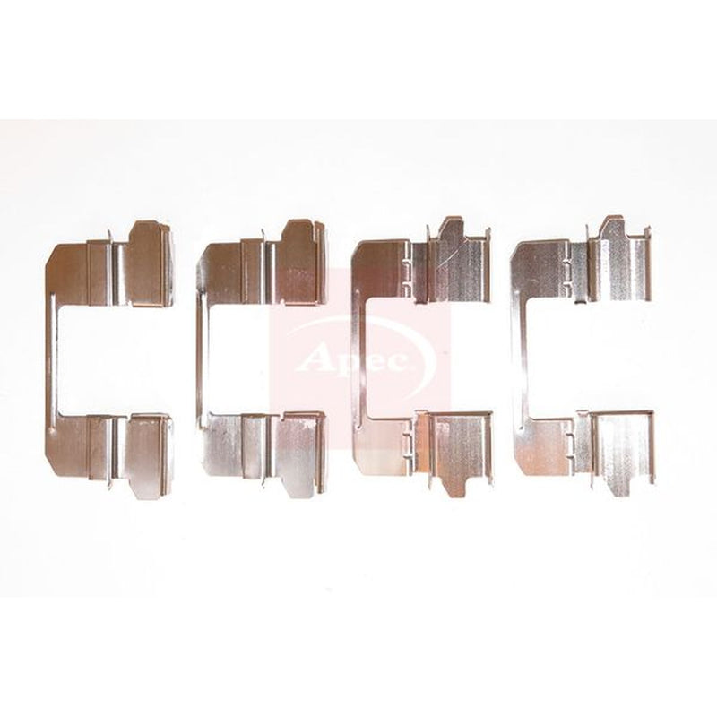 Apec Brake Pad Accessory Fitting Kit Front fits Isuzu Chassis 2007-2012 3.0