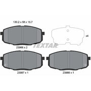 Textar Front Brake Pad Set 2396601