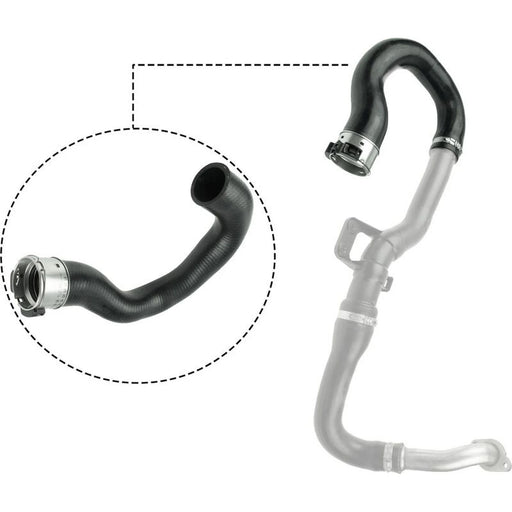Gates Intercooler Turbo Charge Air Hose 435mm fits Opel Corsa D 2006-2014 1.3