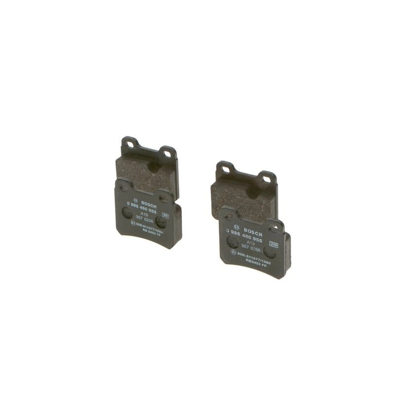 Bosch Front & Rear Pads fits Opel Kadett E 1987-1991 2.0