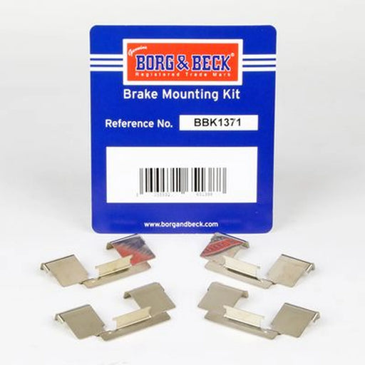 Borg & Beck Brake Pad Accessory Fitting Kit Front BBK1371
