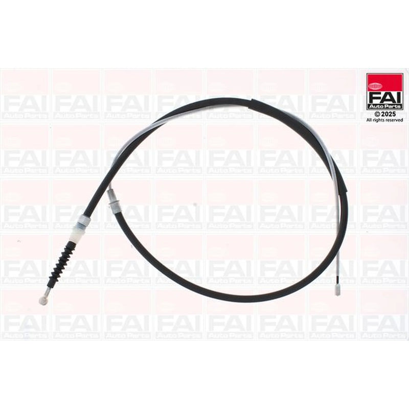 FAI Handbrake Cable Left Rear fits VW Touran 2003-2010 1.6 1.9 2.0