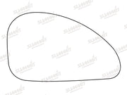 Summit Stick-On Standard Mirror Glass fits Ford Cougar RHS Summit - Bars 4 Cars