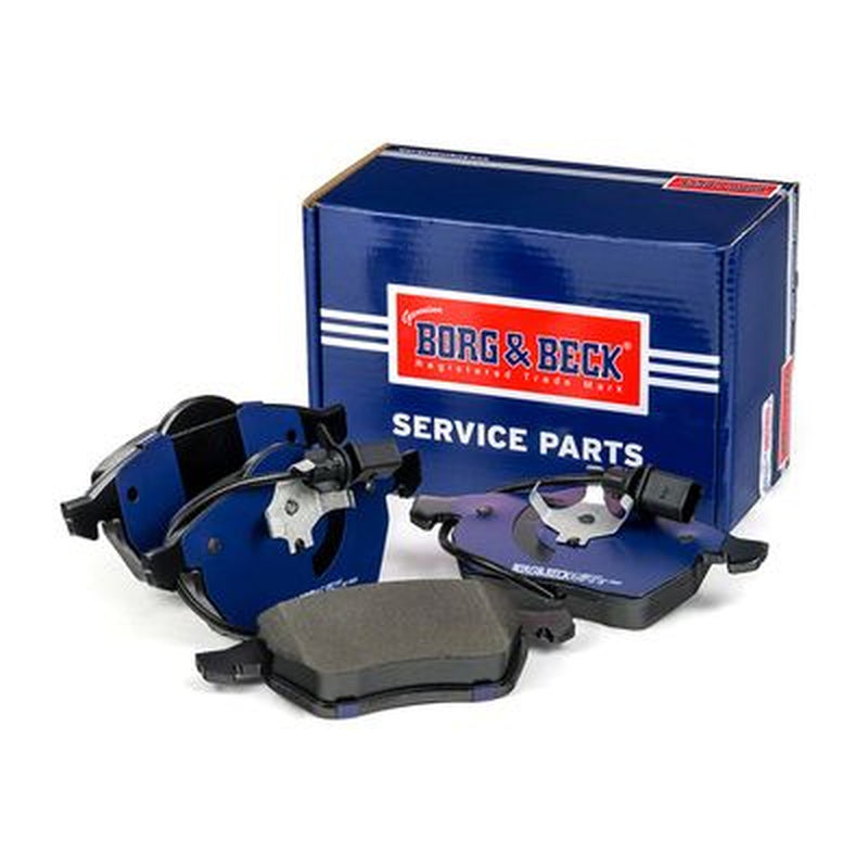 Borg & Beck Front Brake Discs & Pads fits VW Passat B5 1996-2000 1.8 1.9 2.3 2.8