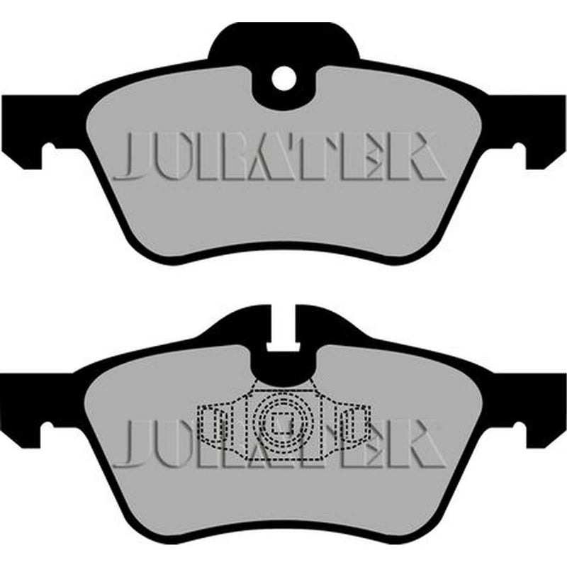 Juratek Front & Rear Pads fits Mini Mini 2001-2008