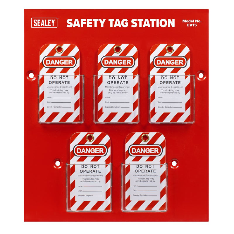 Sealey Safety Tag Station EV15 Sealey  - Dynamic Drive