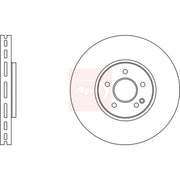 Apec Front & Rear Brake Discs & Pads fits Mercedes-Benz Clk 1998-2002 208.370