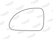 Summit Stick-On Standard Mirror Glass fits Kia Ceed 06 to 12 LHS Summit - Bars 4 Cars