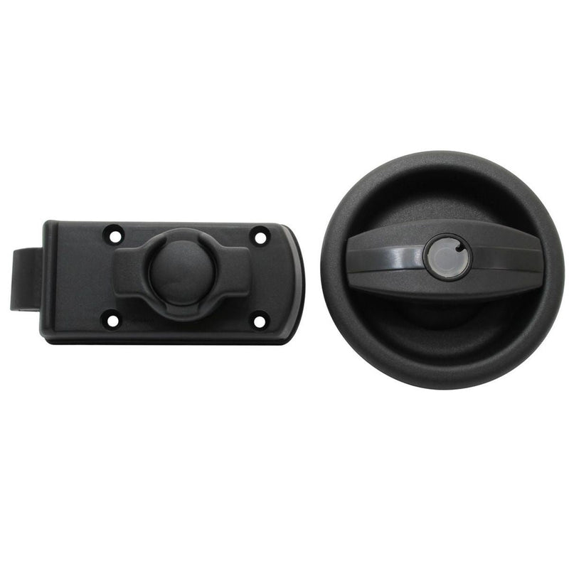 Zadi Door Lock Black Left Hand Nova - Dynamic Drive