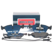 Borg & Beck Front & Rear Brake Discs & Pads fits Jaguar Xj 1997-2003 3.2