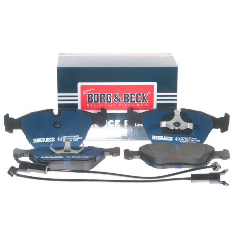 Borg & Beck Front & Rear Brake Discs & Pads fits Jaguar Xj 1997-2003 3.2