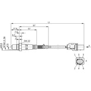 Bosch O2 Lambda Oxygen Sensor