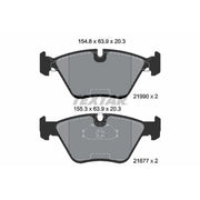 Textar Front Brake Pad Set 2199003