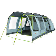 Coleman Tunnel Tent Meadowood 4L 4 Person Black Out Bedrooms Grey