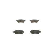 Bosch Front & Rear Pads fits Nissan Pathfinder III 2005-2010 2.5 3.0 4.0