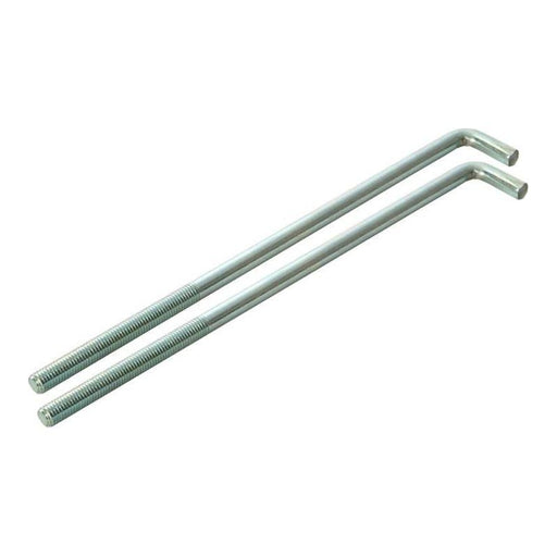 Faithfull External Building Profile - 350mm (14in) Bolts (Pack 2) Faithfull - Dynamic Drive