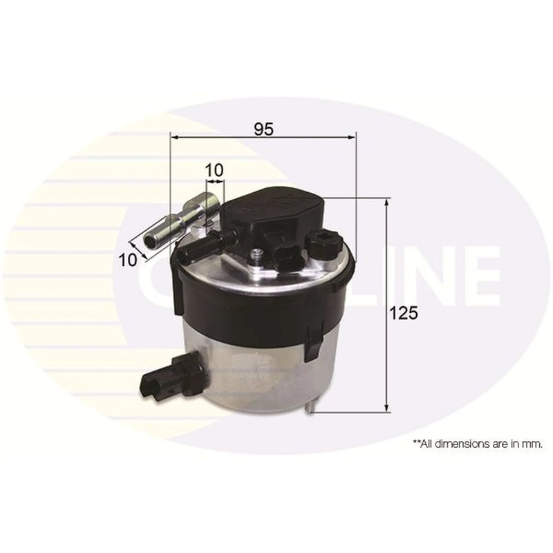 Comline Full Service Kit with Air, Oil, Fuel & Cabin Filters fits Mazda 2