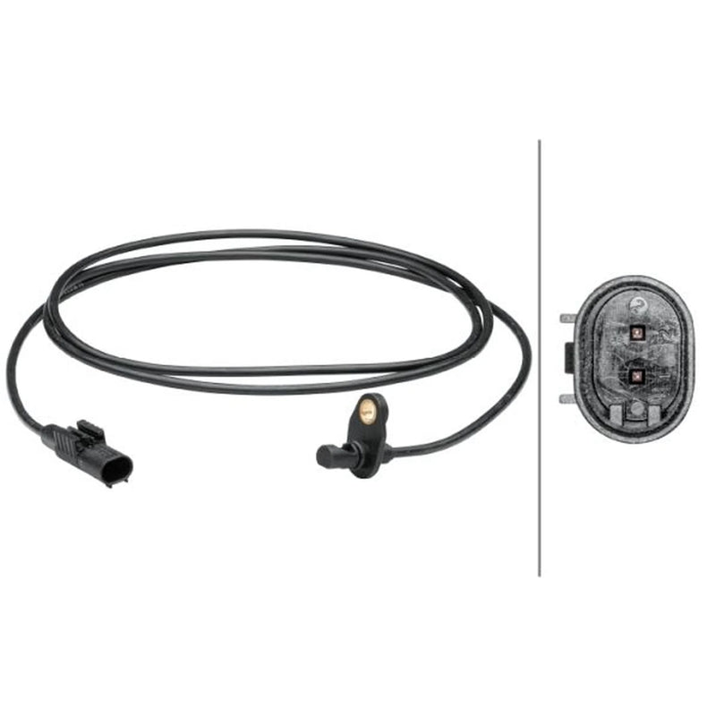 Hella ABS Wheel Speed Sensor Rear fits Mercedes-Benz Chassis 2006-2018