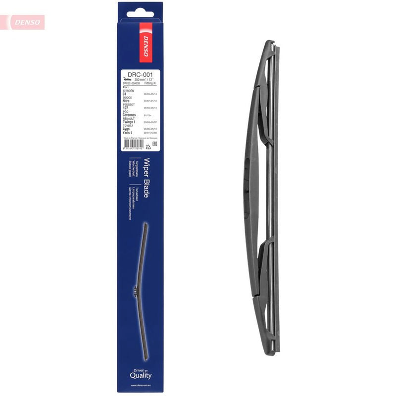 Denso Rear Wiper Blades fits Citroën C1 2005-2014 1.0 1.4