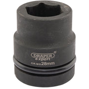 Draper Expert HI-TORQ 6 Point Impact Socket, 1" Sq. Dr., 28mm 05109 Draper - Dynamic Drive