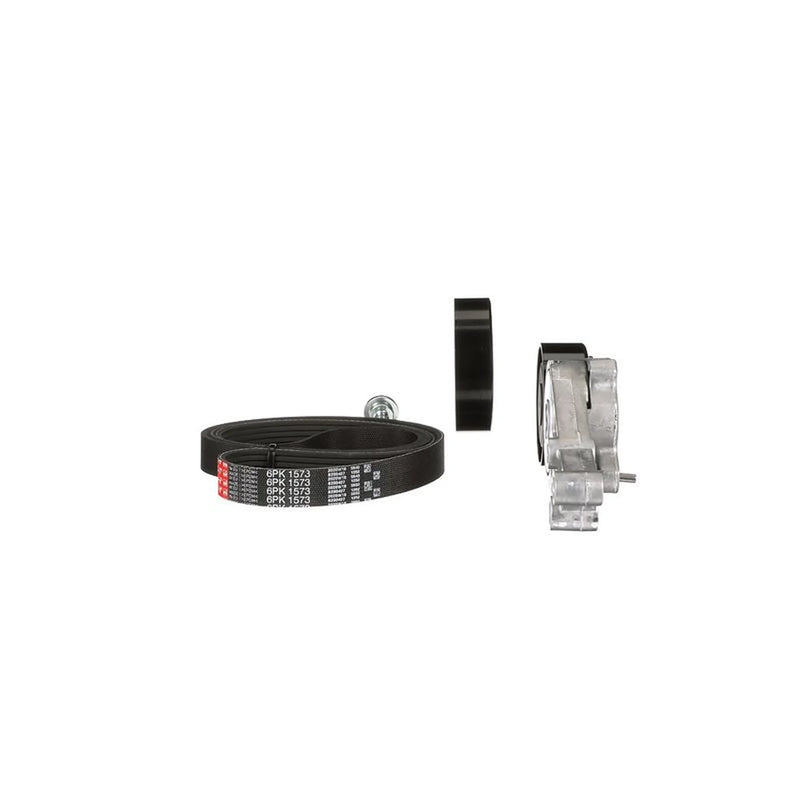 Gates V-Ribbed Belt Set fits Audi A4 B6 2000-2005 1.6 1.8 2.0