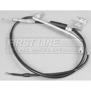 First Line Handbrake Cable Right Rear fits Audi A6 C5 1997-2005