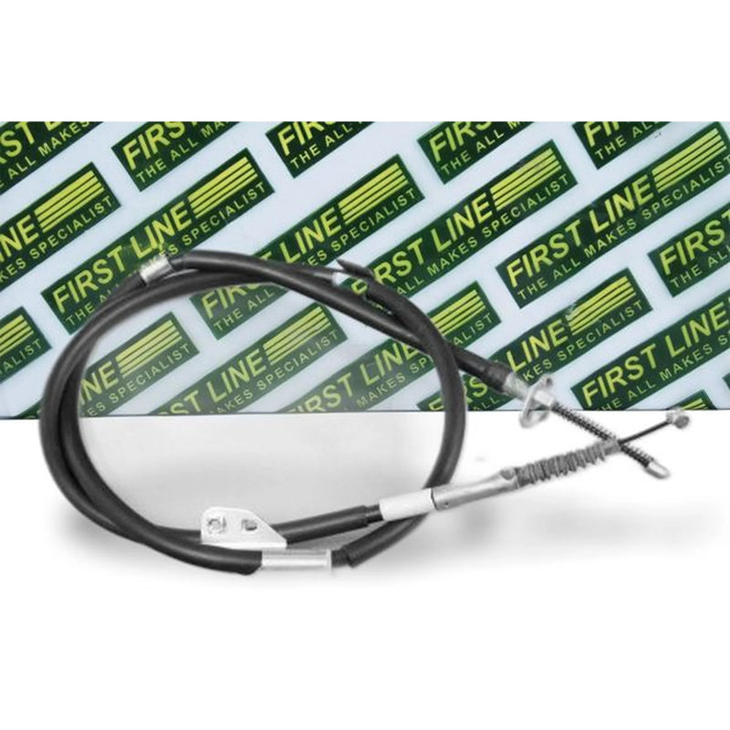 First Line Handbrake Cable Left Rear fits Nissan Almera 1995-2000 1.4 1.6 2.0