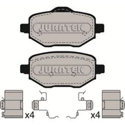 Juratek Rear Brake Pad Set fits Citroën C3 IV 2024 on 1.2