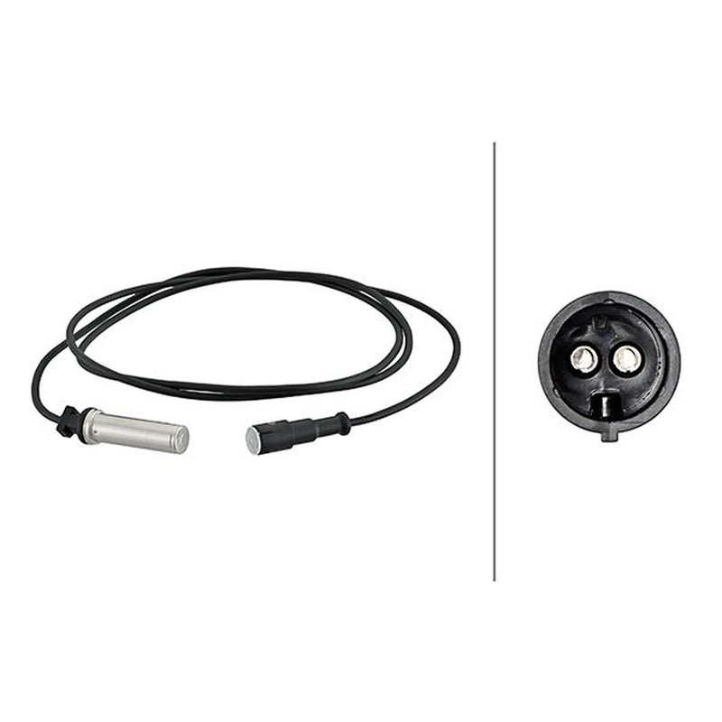 Hella ABS Wheel Speed Sensor Rear fits Daf Lf 45 2001-2006