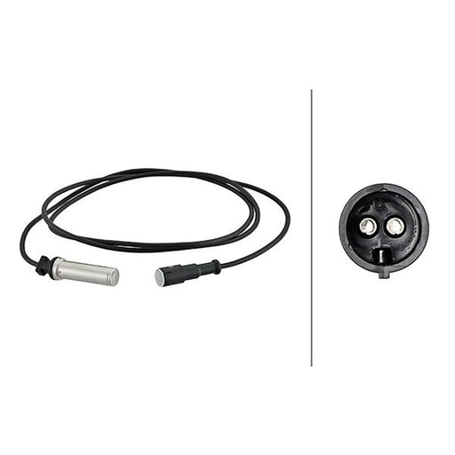 Hella ABS Wheel Speed Sensor Rear fits Daf Lf 45 2001-2006