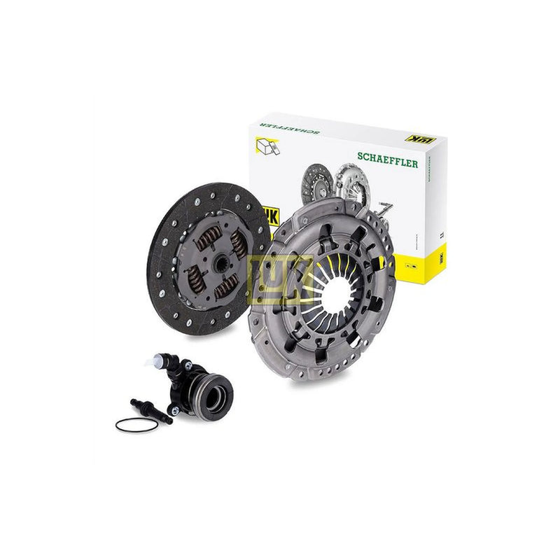 LuK Clutch Kit Set 3pc fits Opel Astra G 2000-2009 1.7