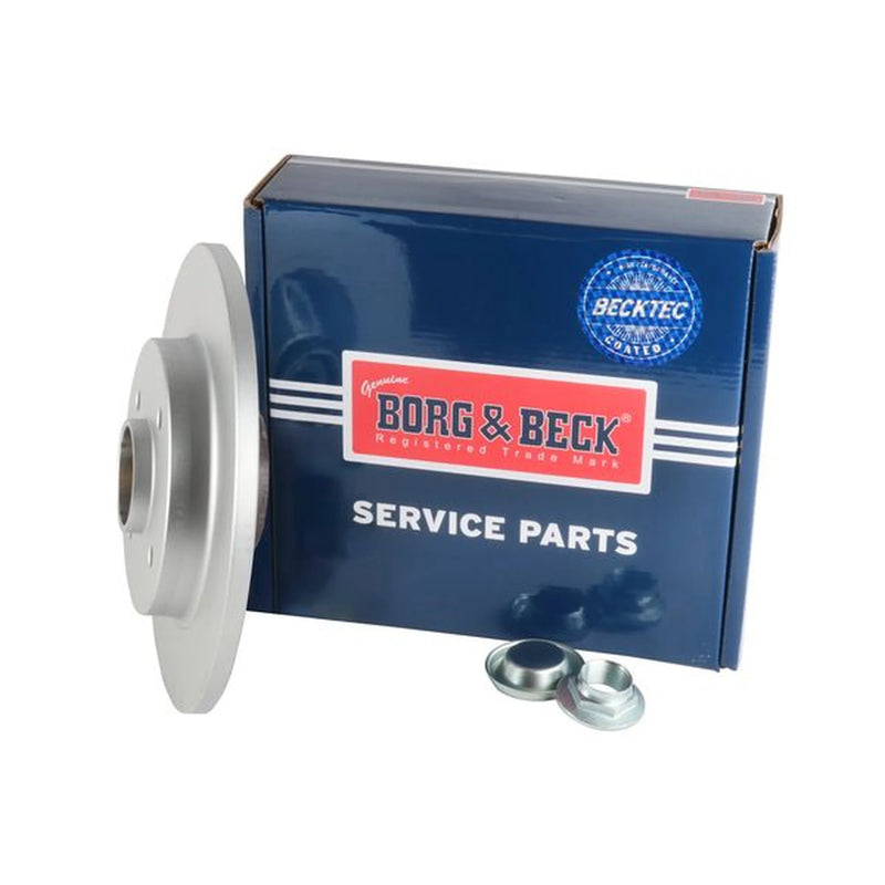 Borg & Beck Front & Rear Brake Discs & Pads fits Peugeot 5008 2009-2017 1.6 2.0